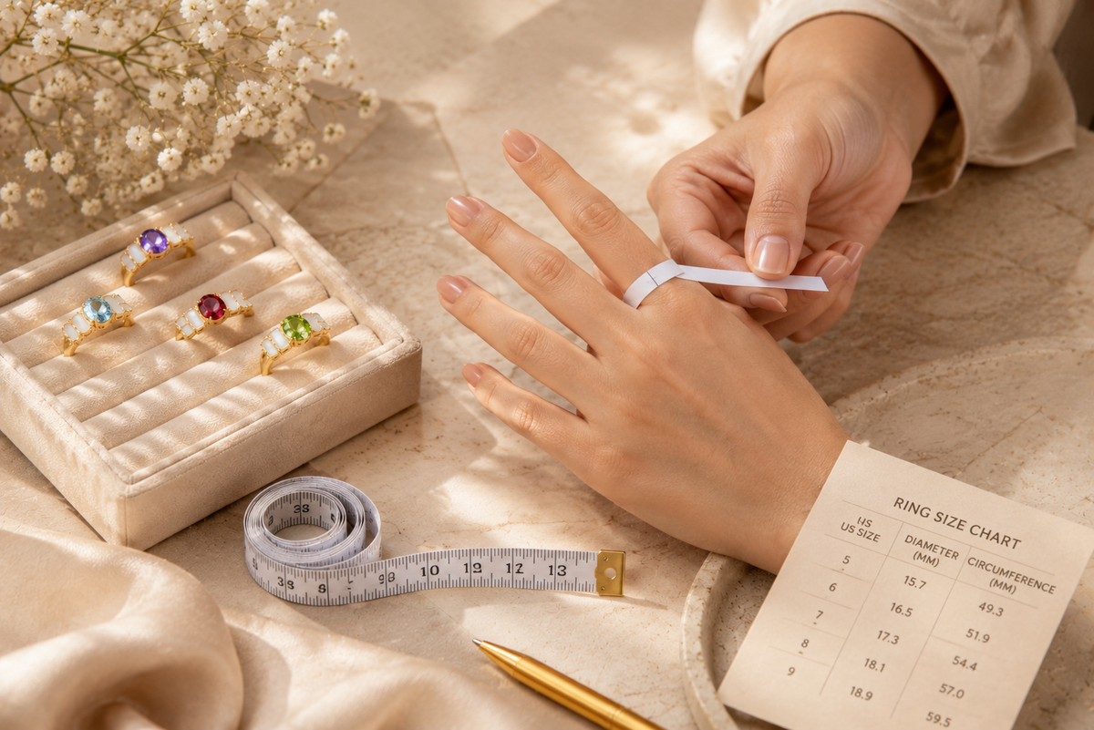 Ring Size Guide for Women