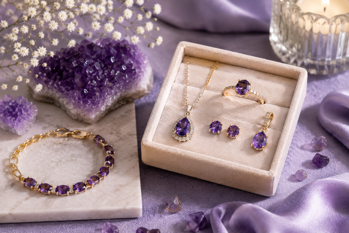Amethyst Jewelry Guide: February Birthstone