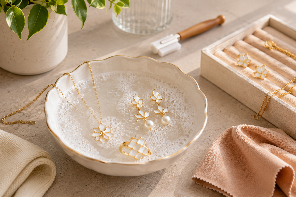 Clean Gold-Plated Jewelry Safely Without Damaging the Finish