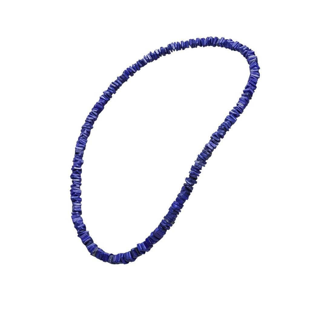 Lapis Lazuli Natural Square beads Necklace