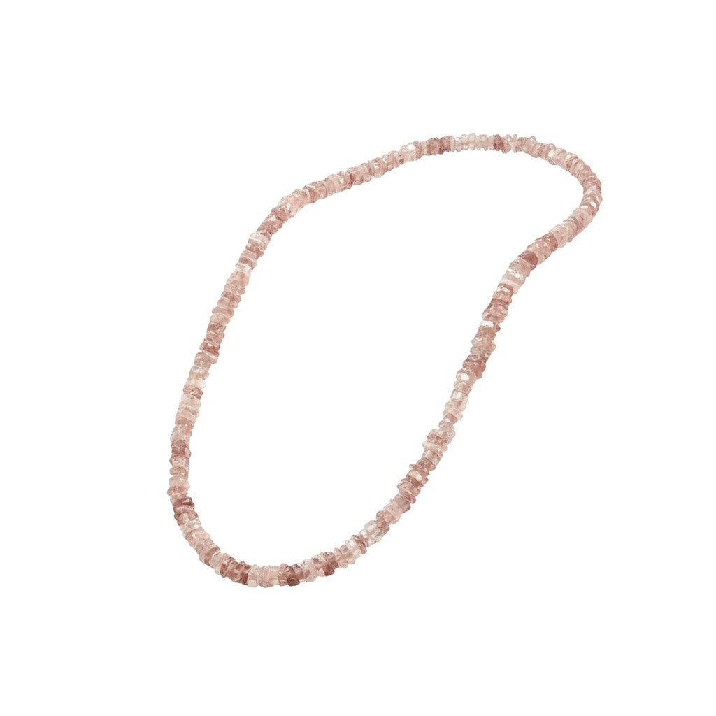Rose Quartz Natural Pink Necklace