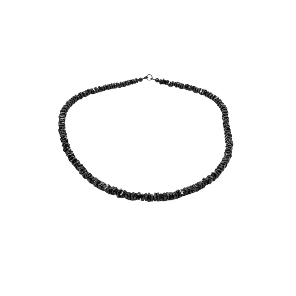 Black Spinel Natural Beads Necklace
