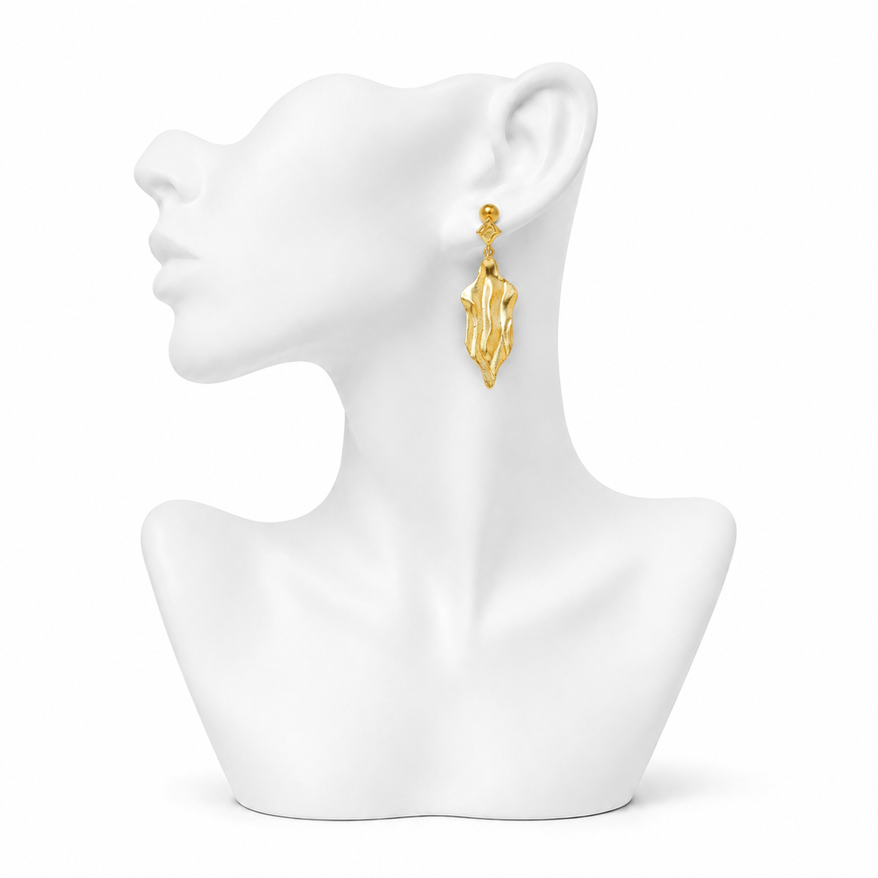 Euphoria Flash Gold Plated Stud Earring