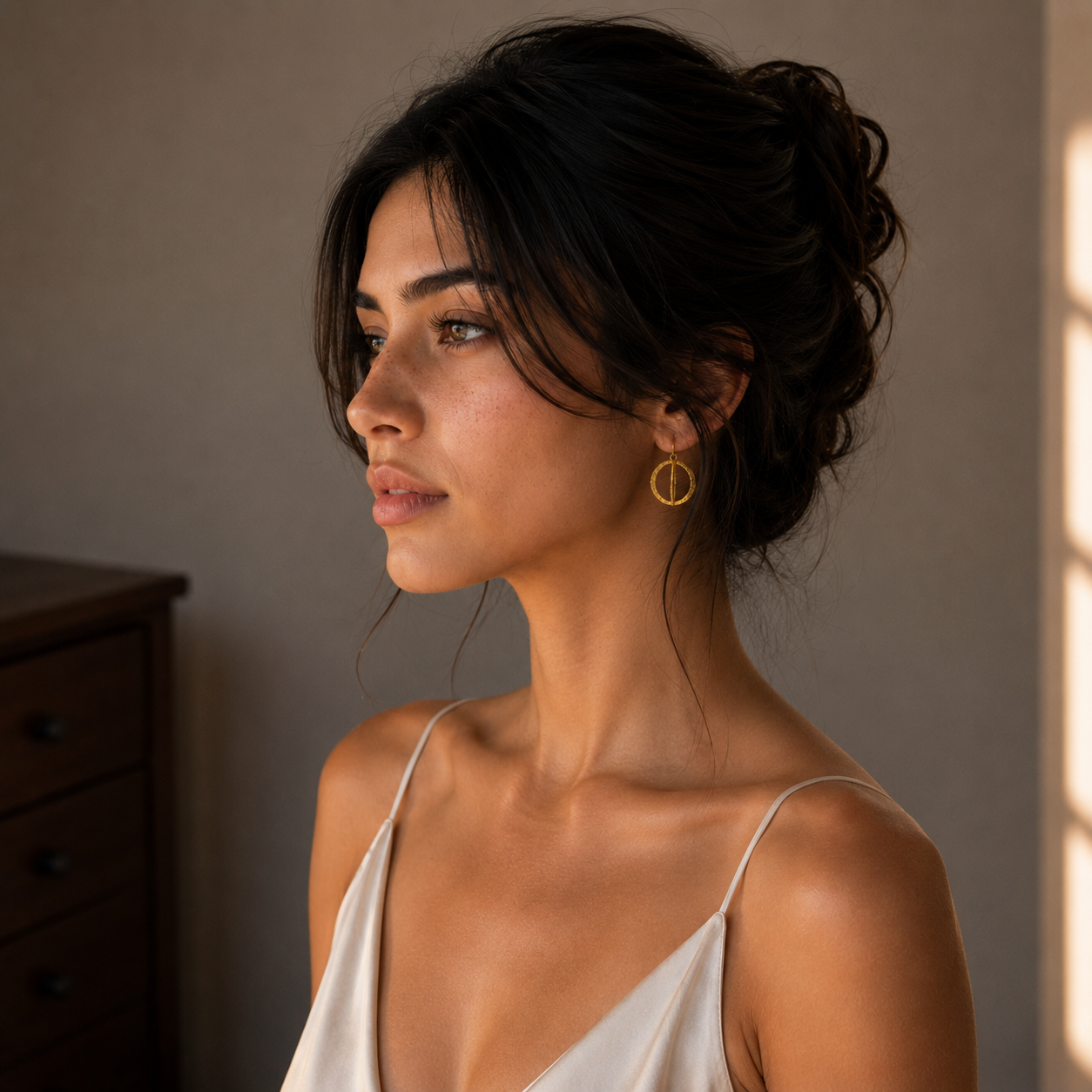 Bangle Gold Plated Hook Earring