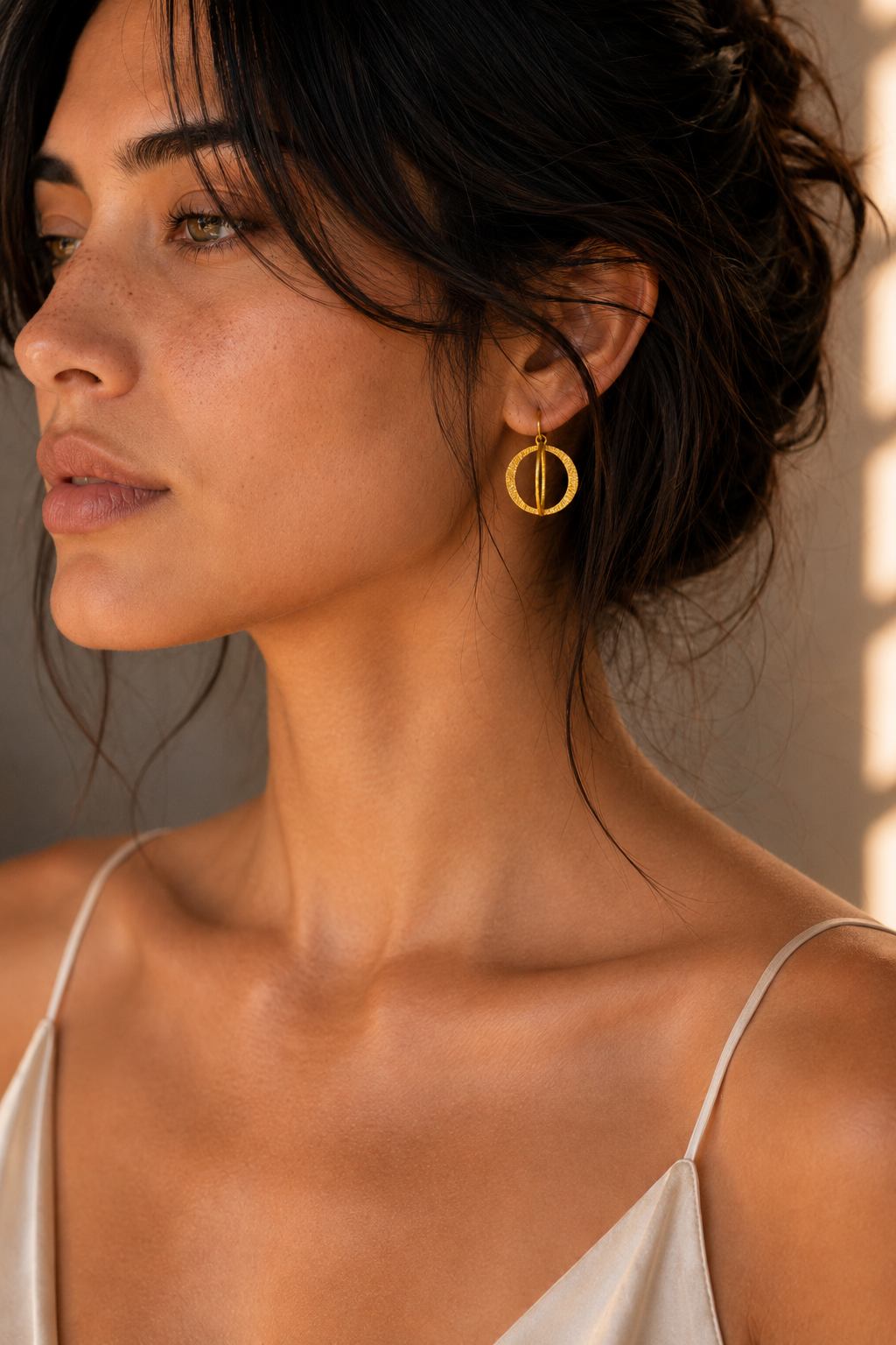 Bangle Gold Plated Hook Earring