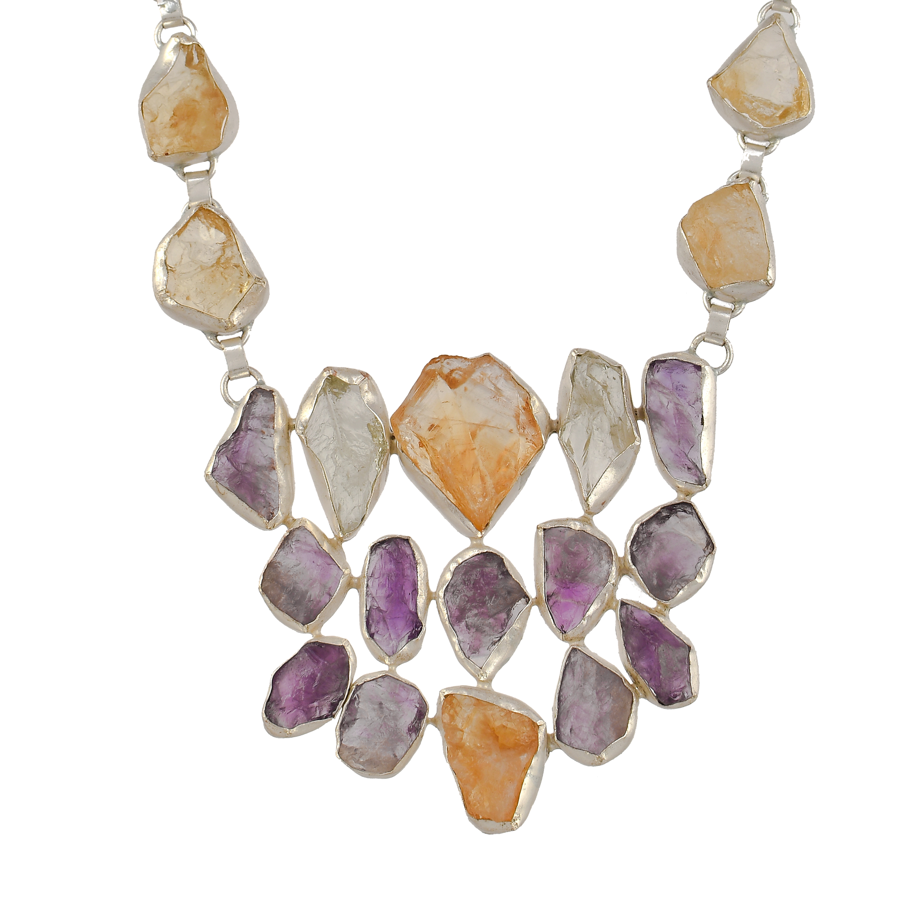 Natural Gemstone Pendant Necklace for Women