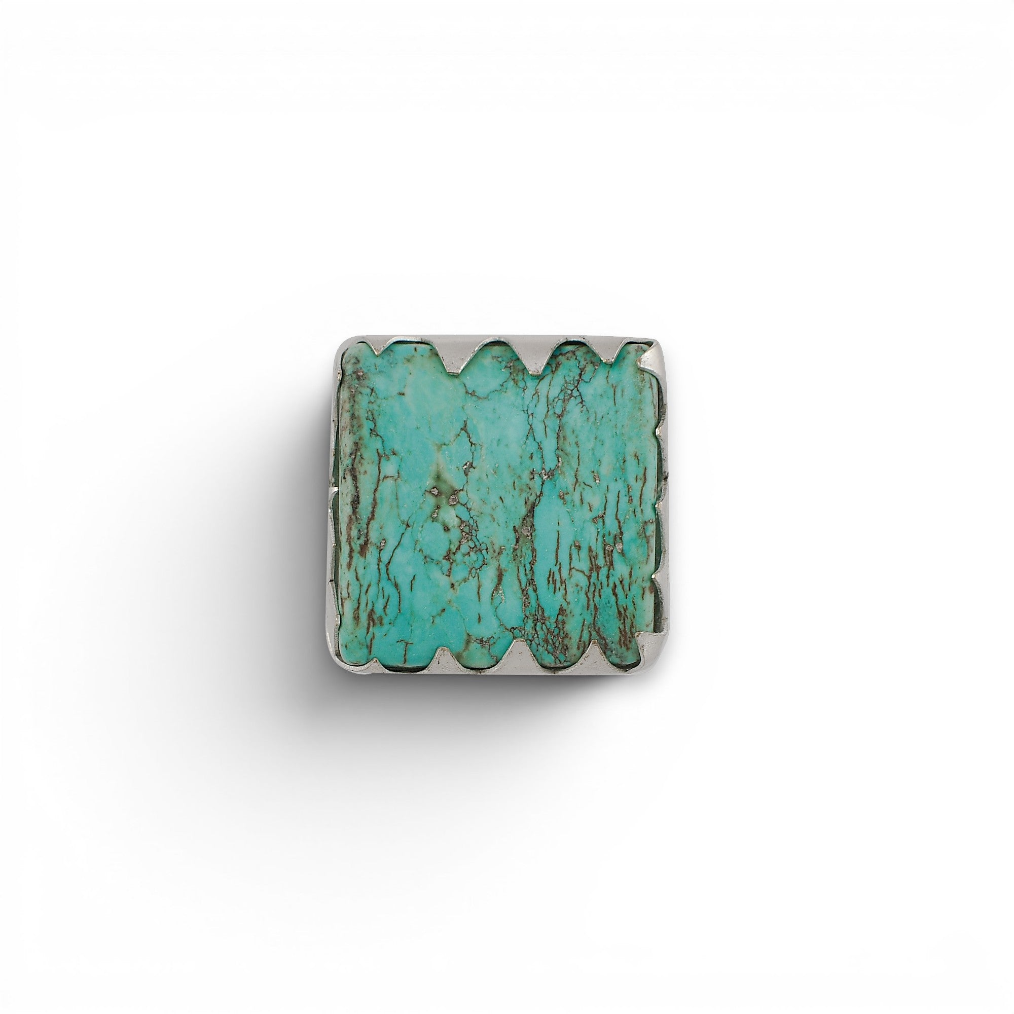 Turquoise Rough Gemstone Ring