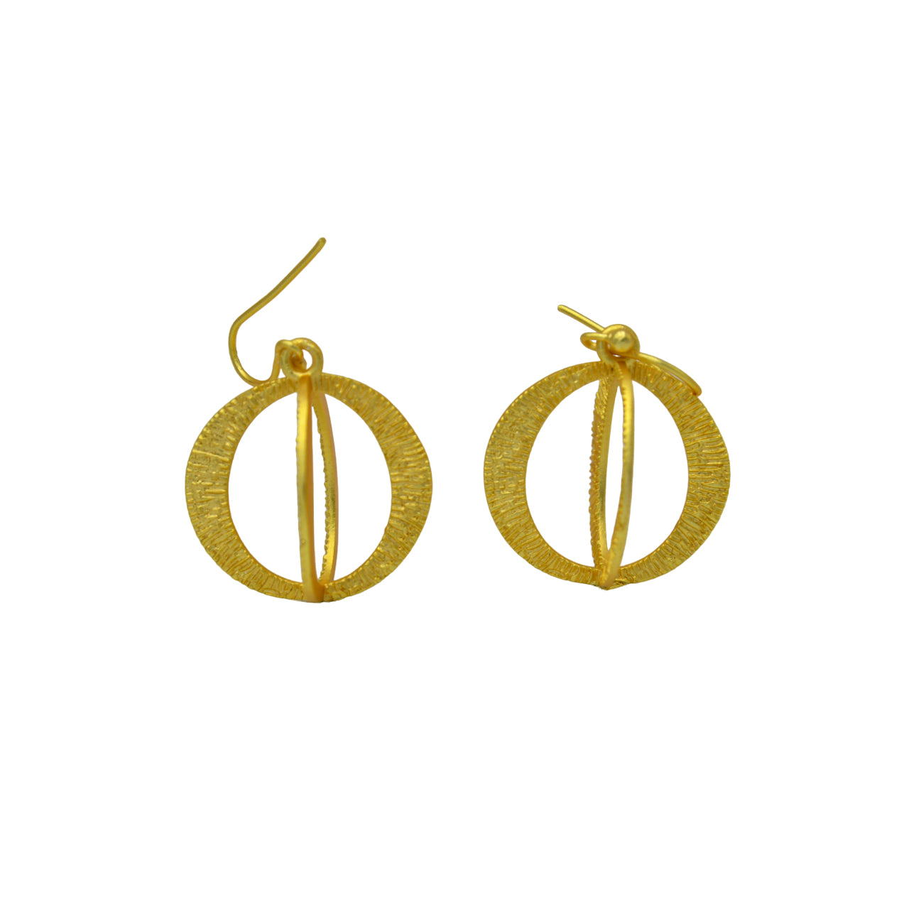 Bangle Gold Plated Hook Earring