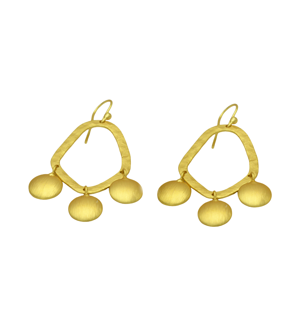 Dangler Gold Plated Dangle Earring