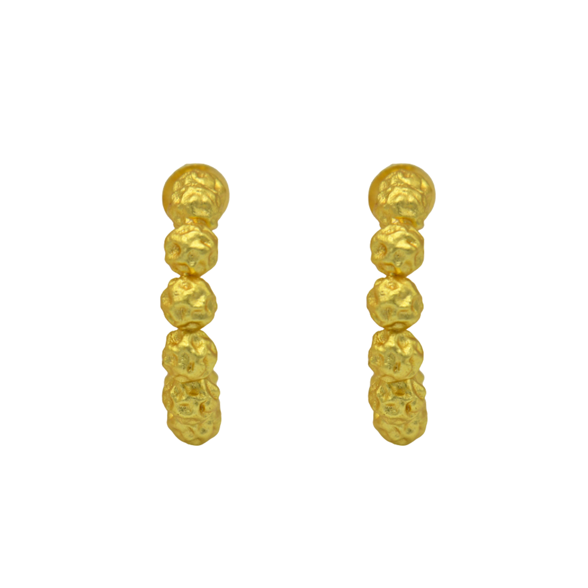 Peppercorn Textured Stud Earring