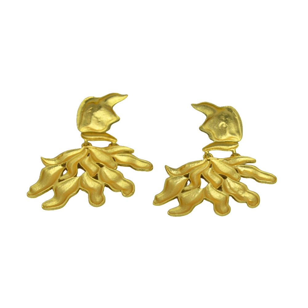 Under the leaf Spell Stud Earring