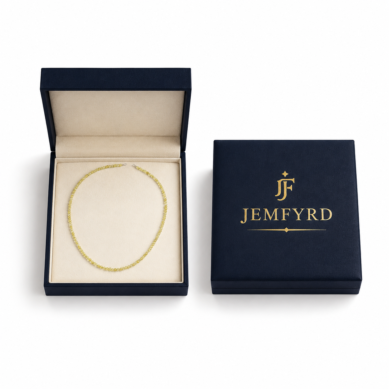 White Rough Diamond Bead Necklace with Silver Clasp