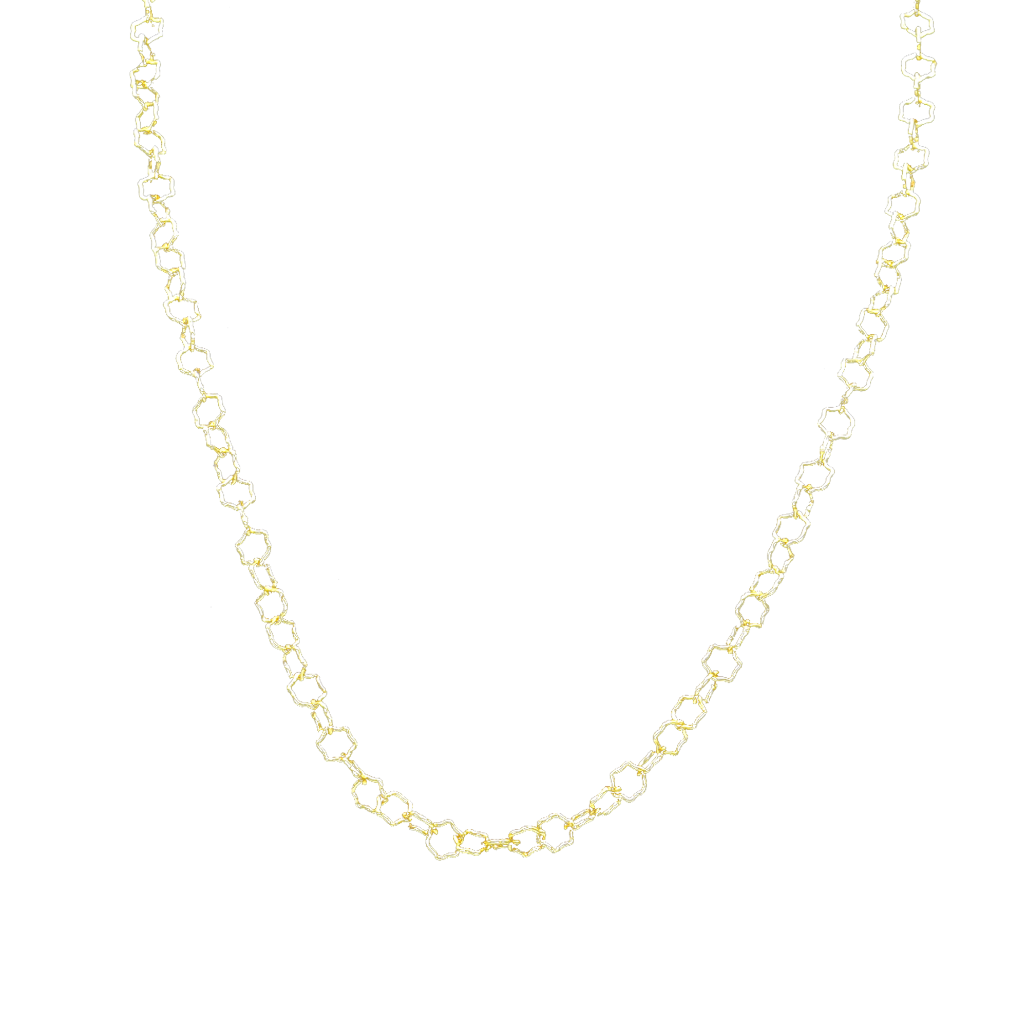 Star Brass Gold Plated Chain
