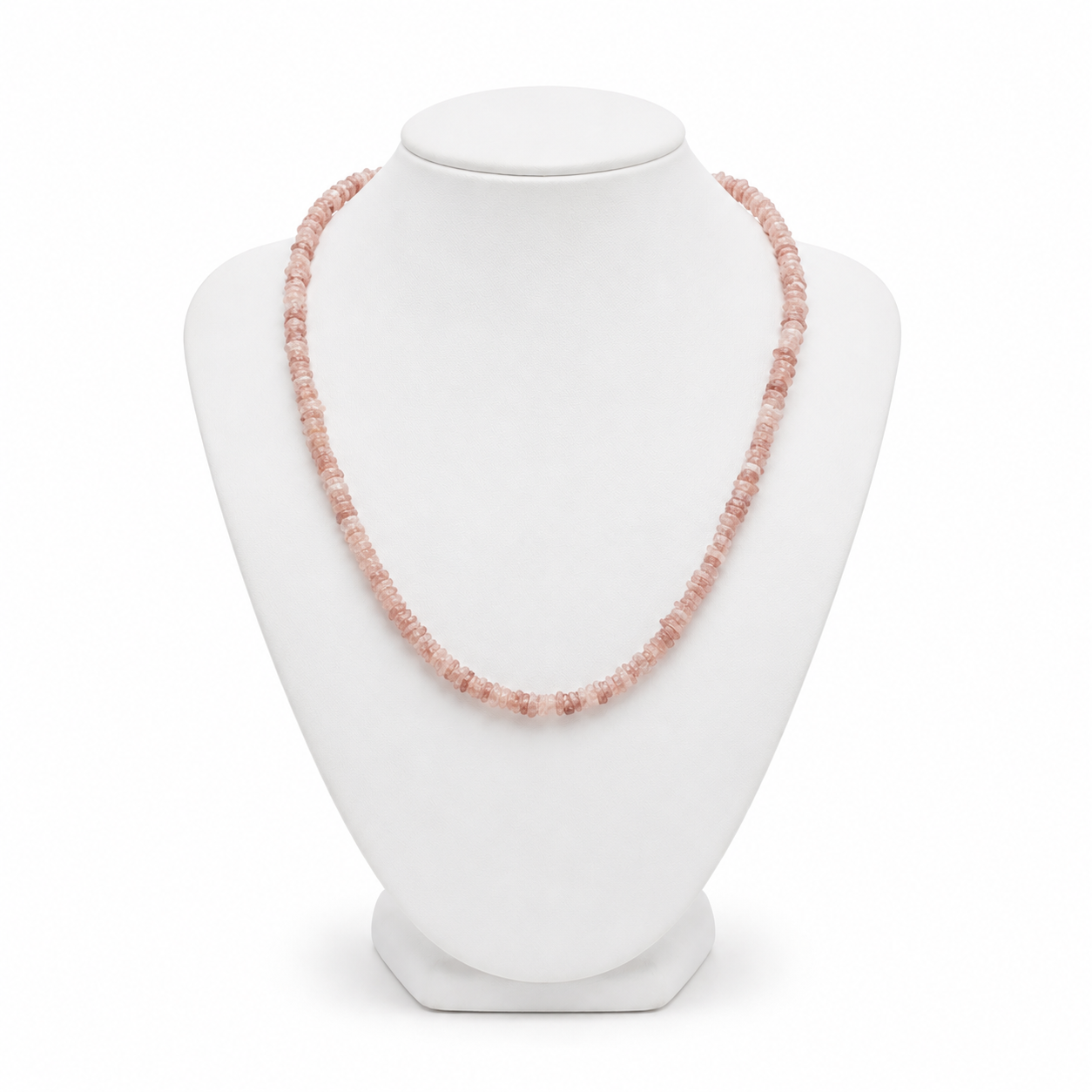 Rose Quartz Natural Pink Necklace