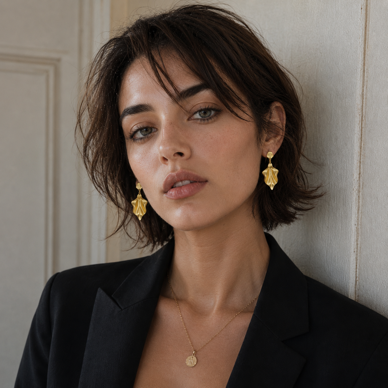 Euphoria Flash Gold Plated Stud Earring