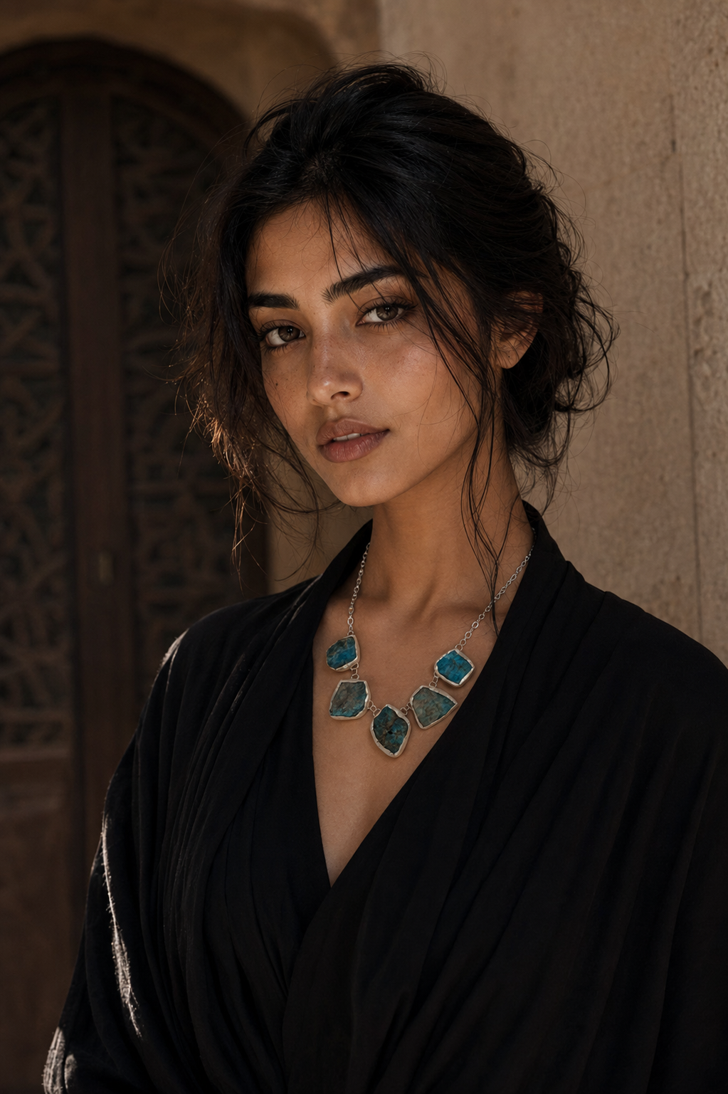 Apatite Rough Gemstone Necklace