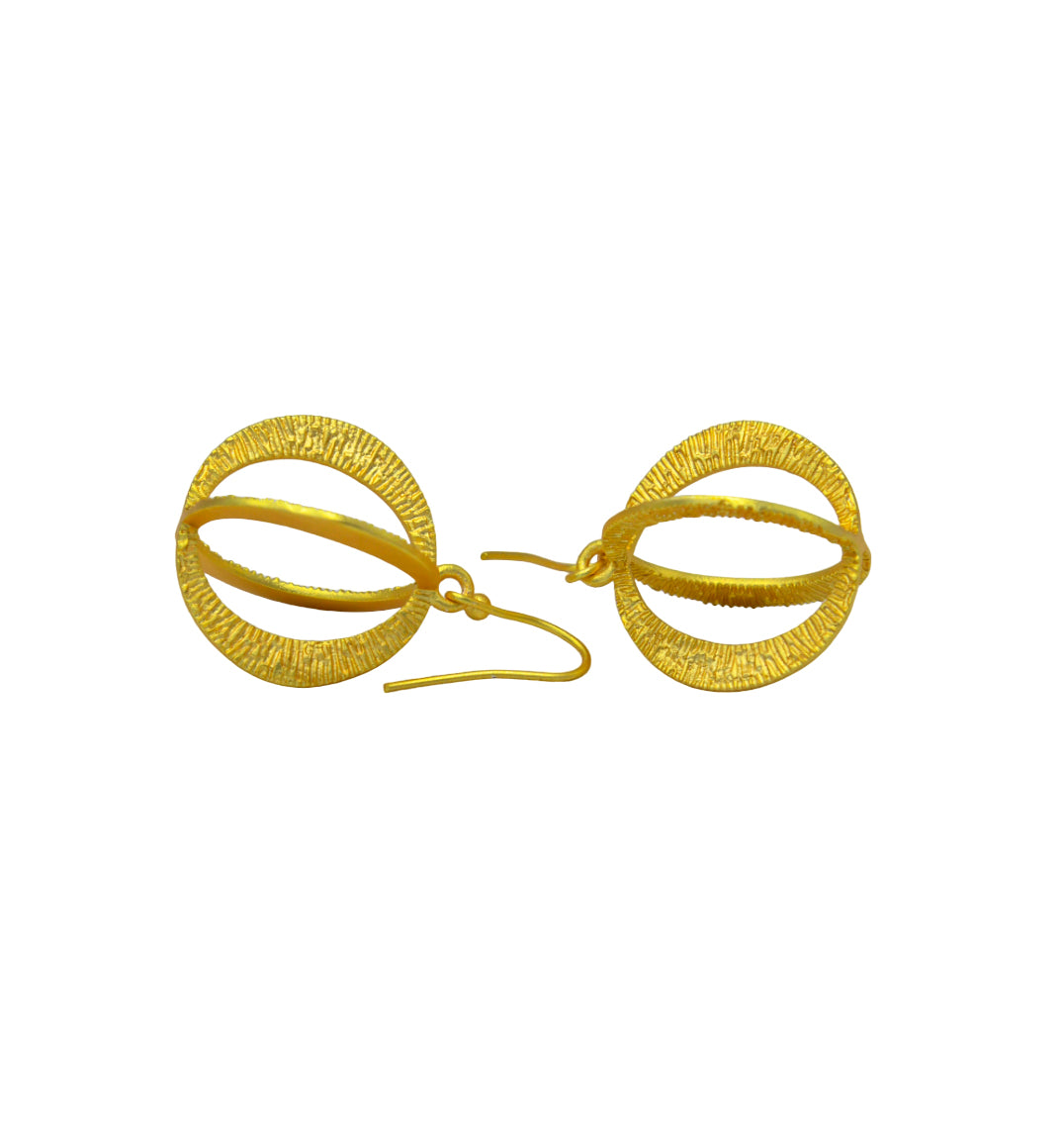 Bangle Gold Plated Hook Earring
