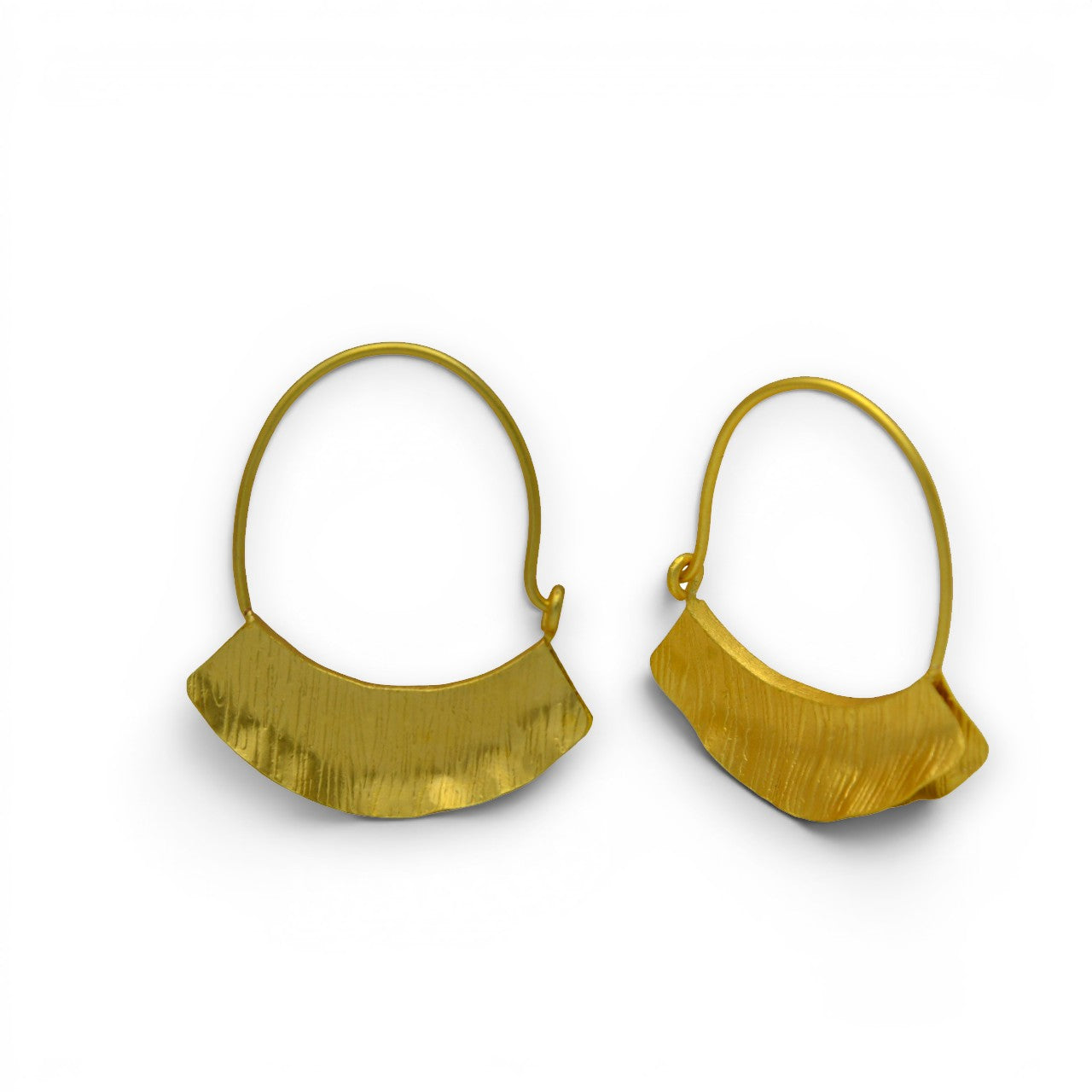 Over the Moon Hoop Earring