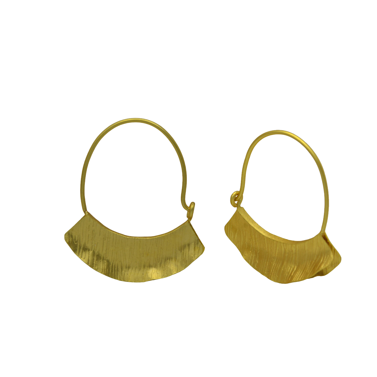Over the Moon Hoop Earring