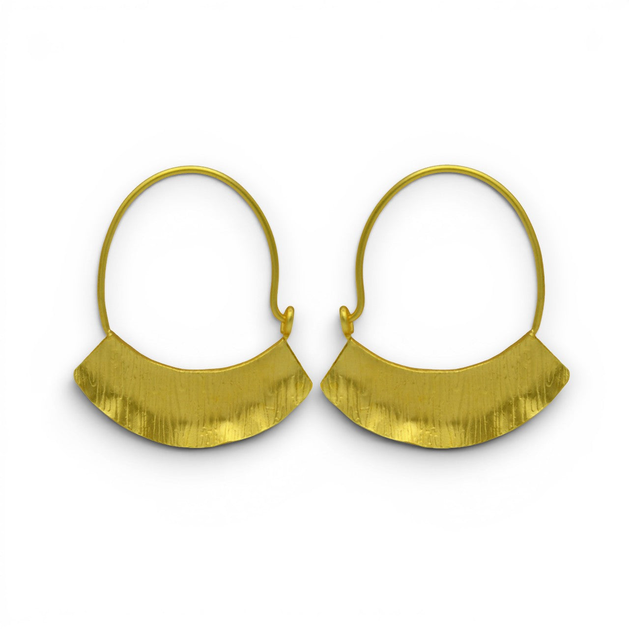 Over the Moon Hoop Earring
