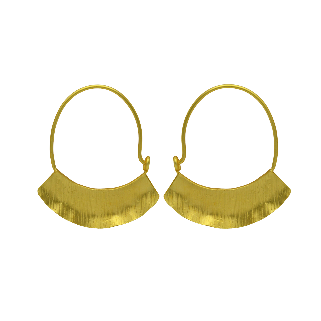 Over the Moon Hoop Earring