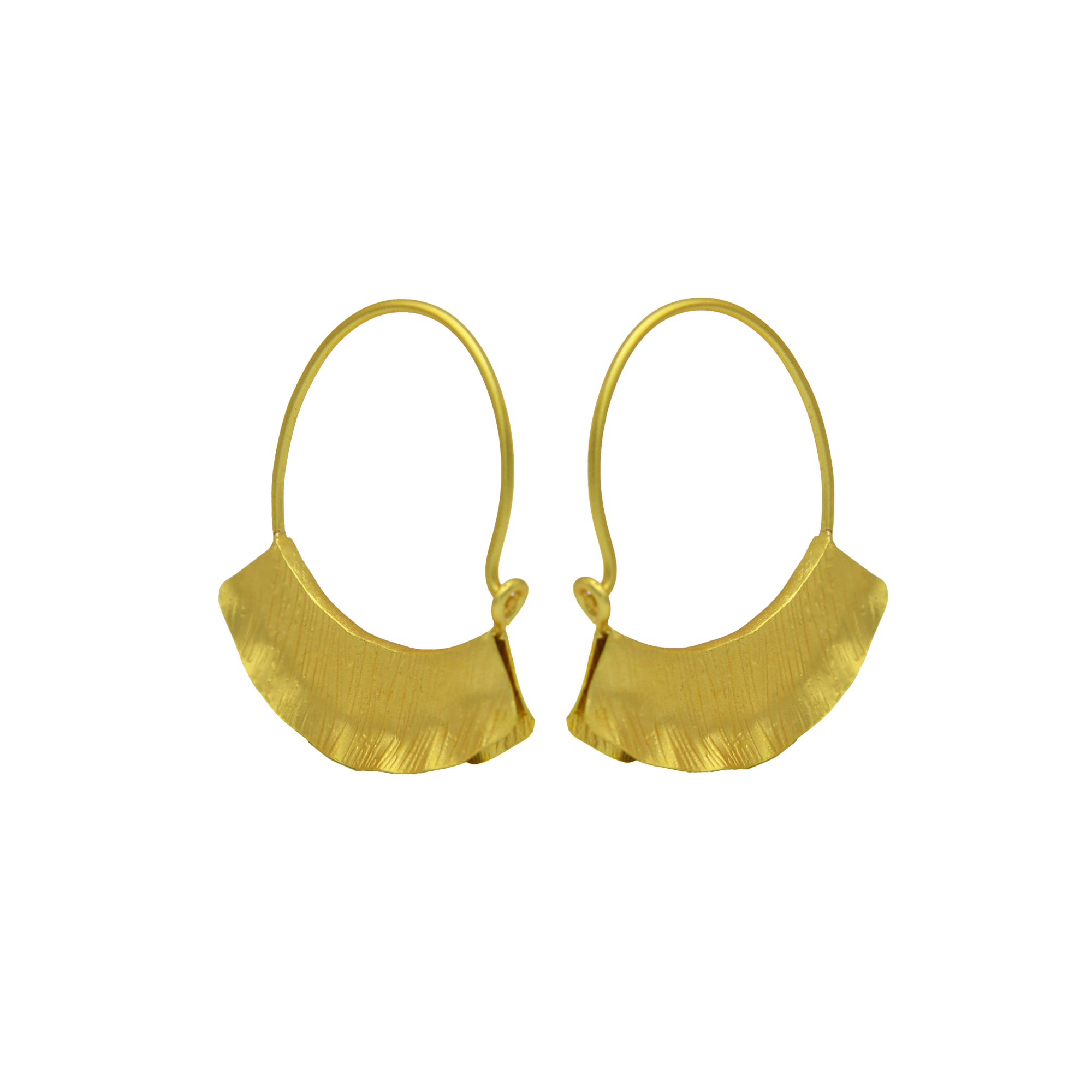 Over the Moon Hoop Earring