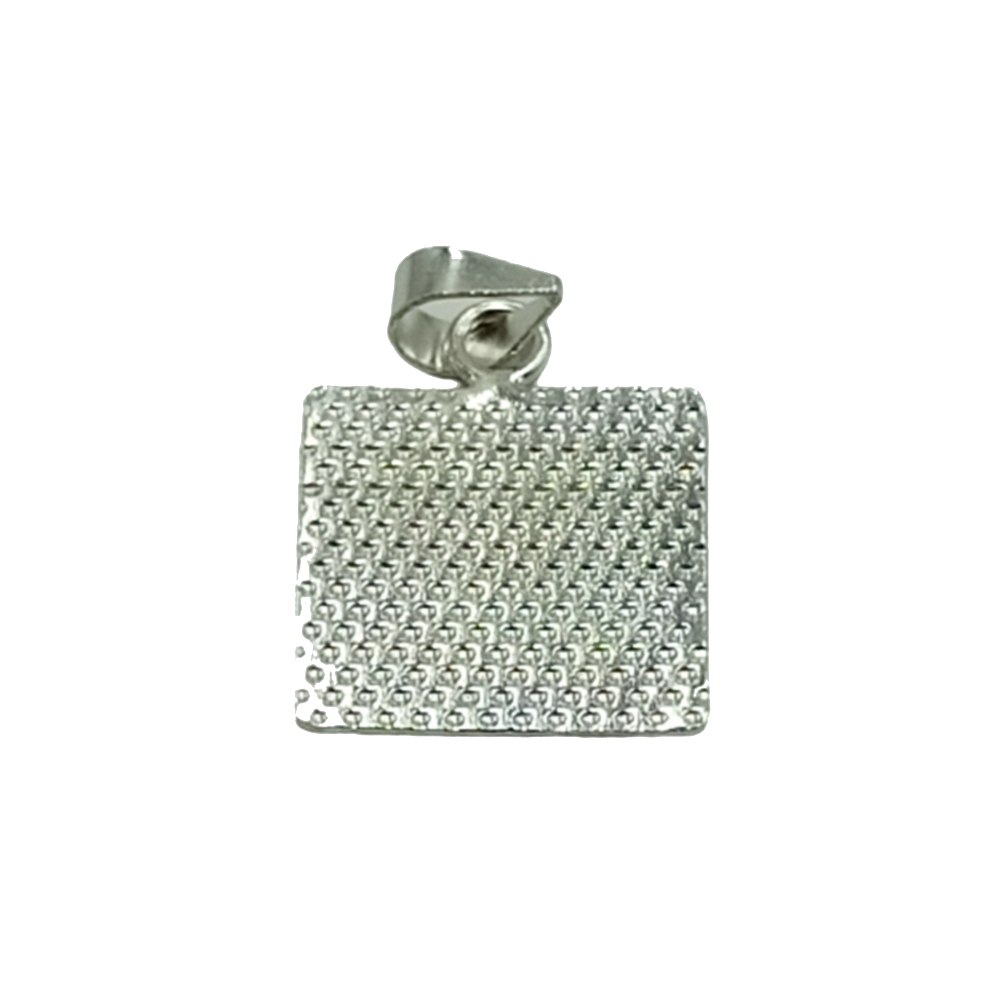 Hammered 925 Sterling Sliver Pendant
