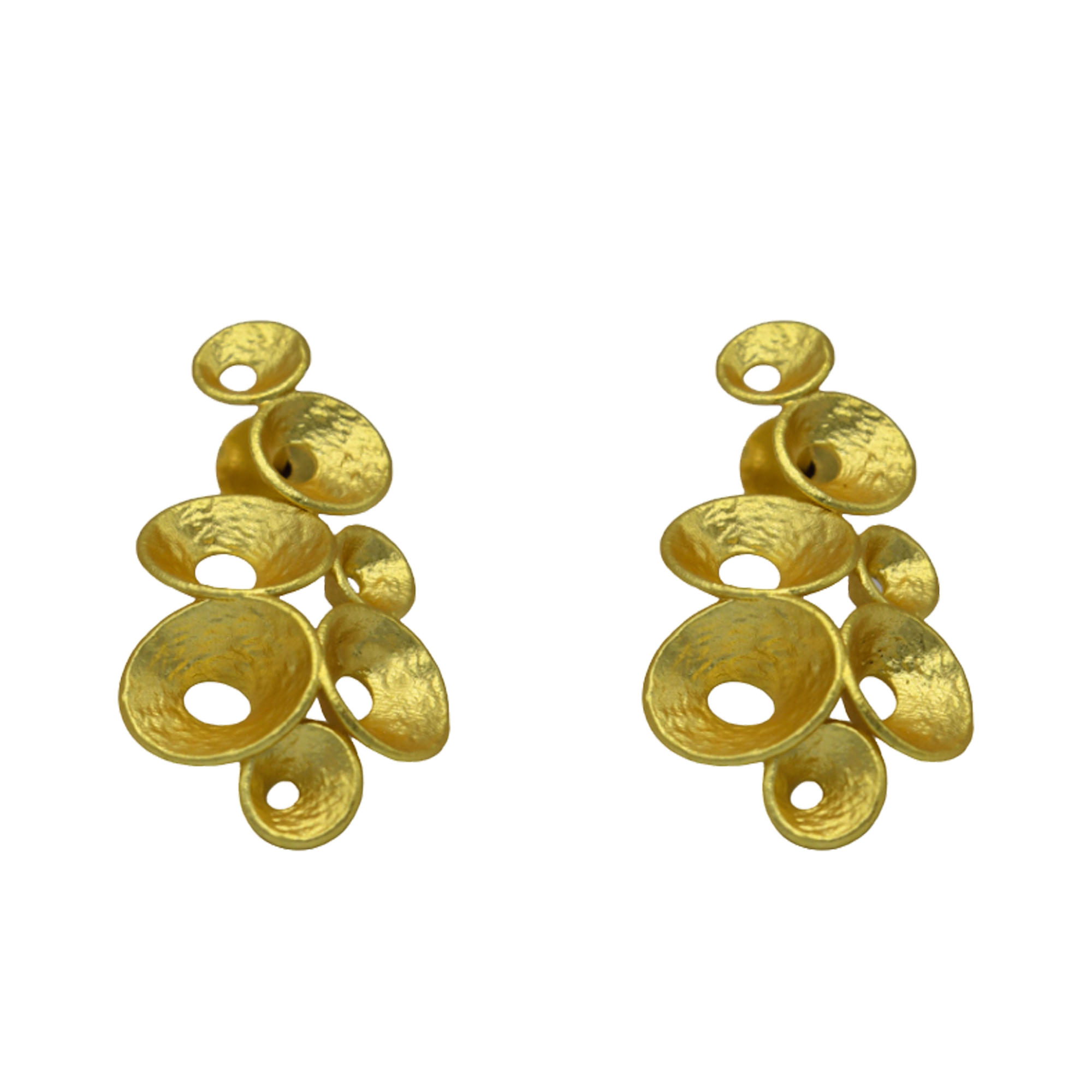 Small Cluster Stud Earring