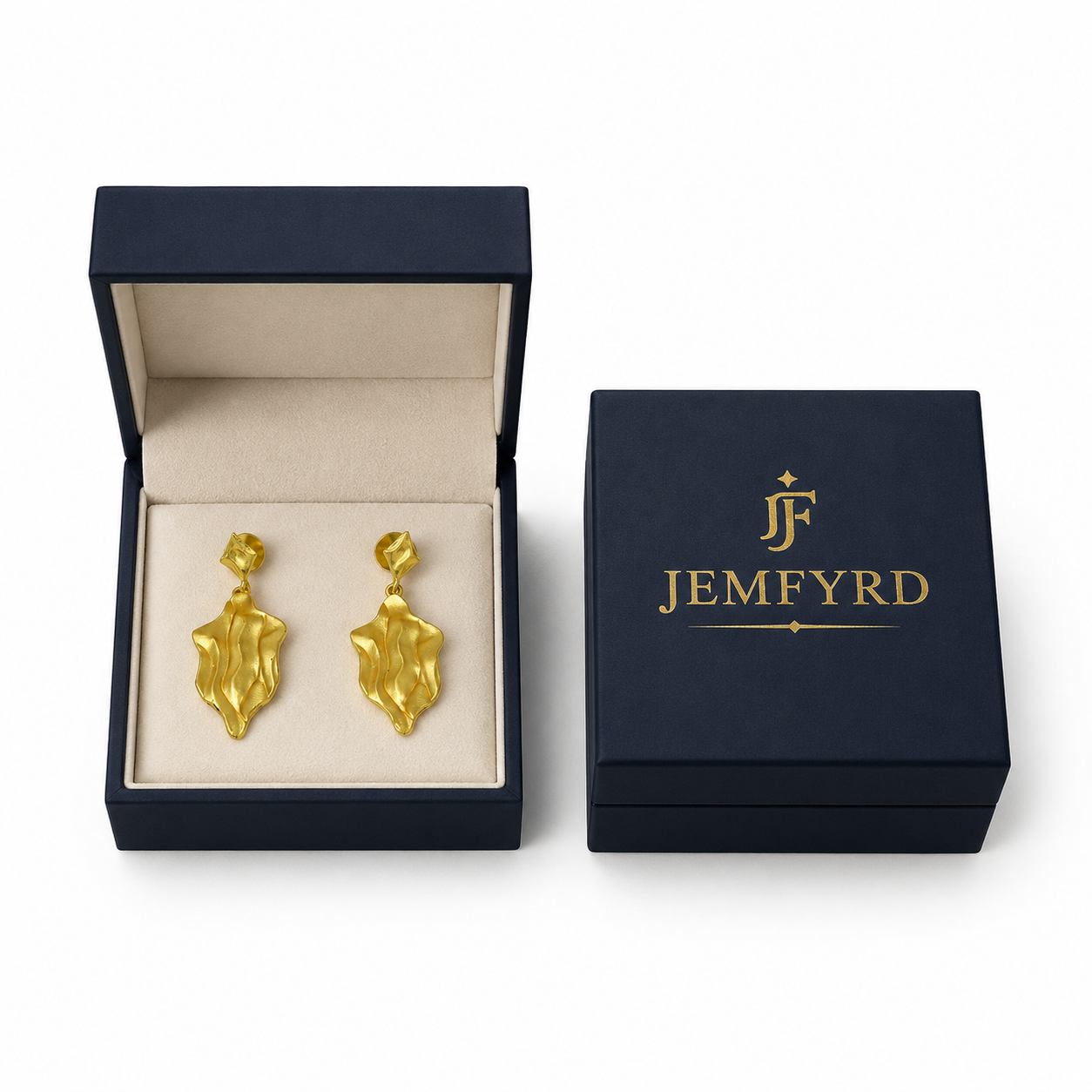 Euphoria Flash Gold Plated Stud Earring