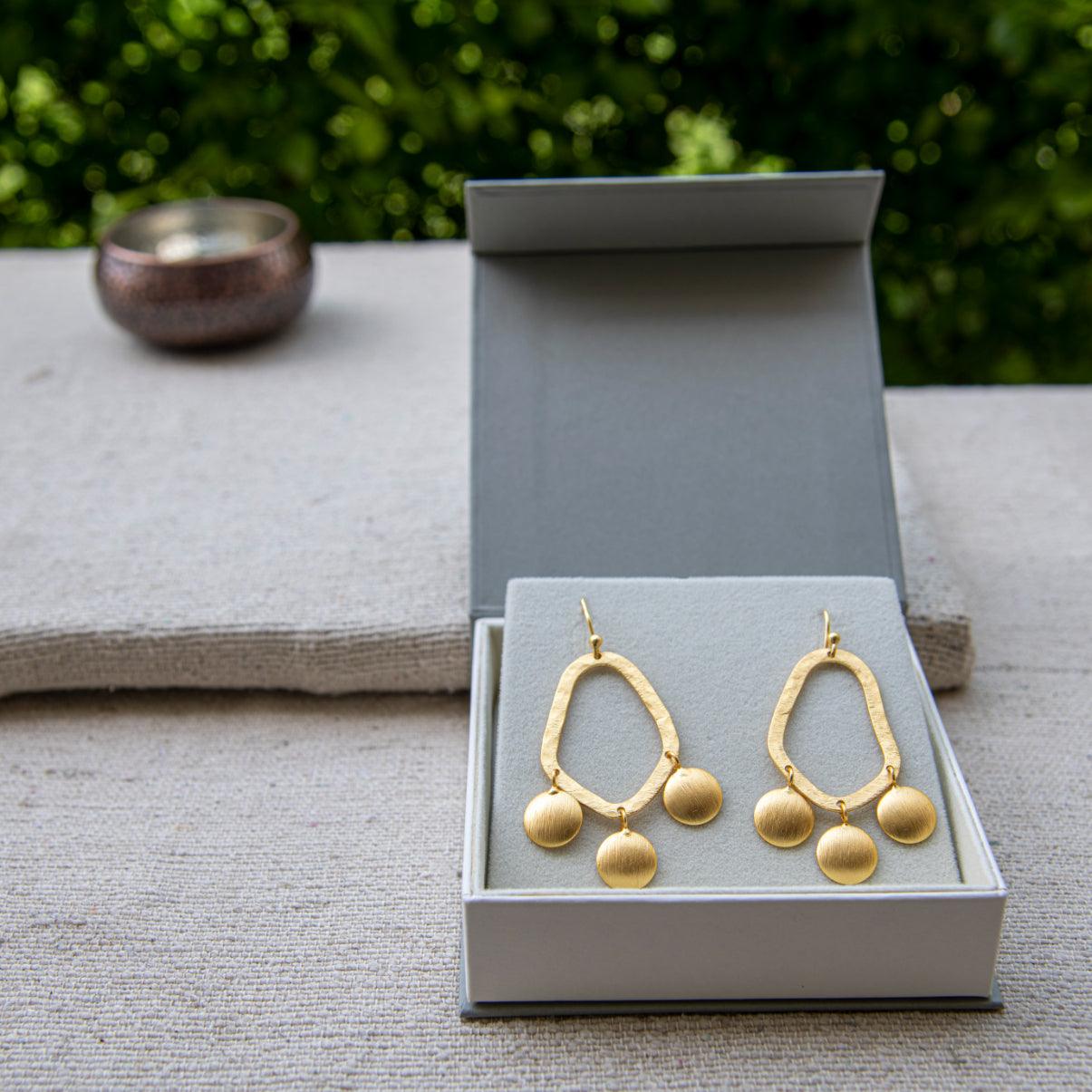 Dangler Gold Plated Dangle Earring