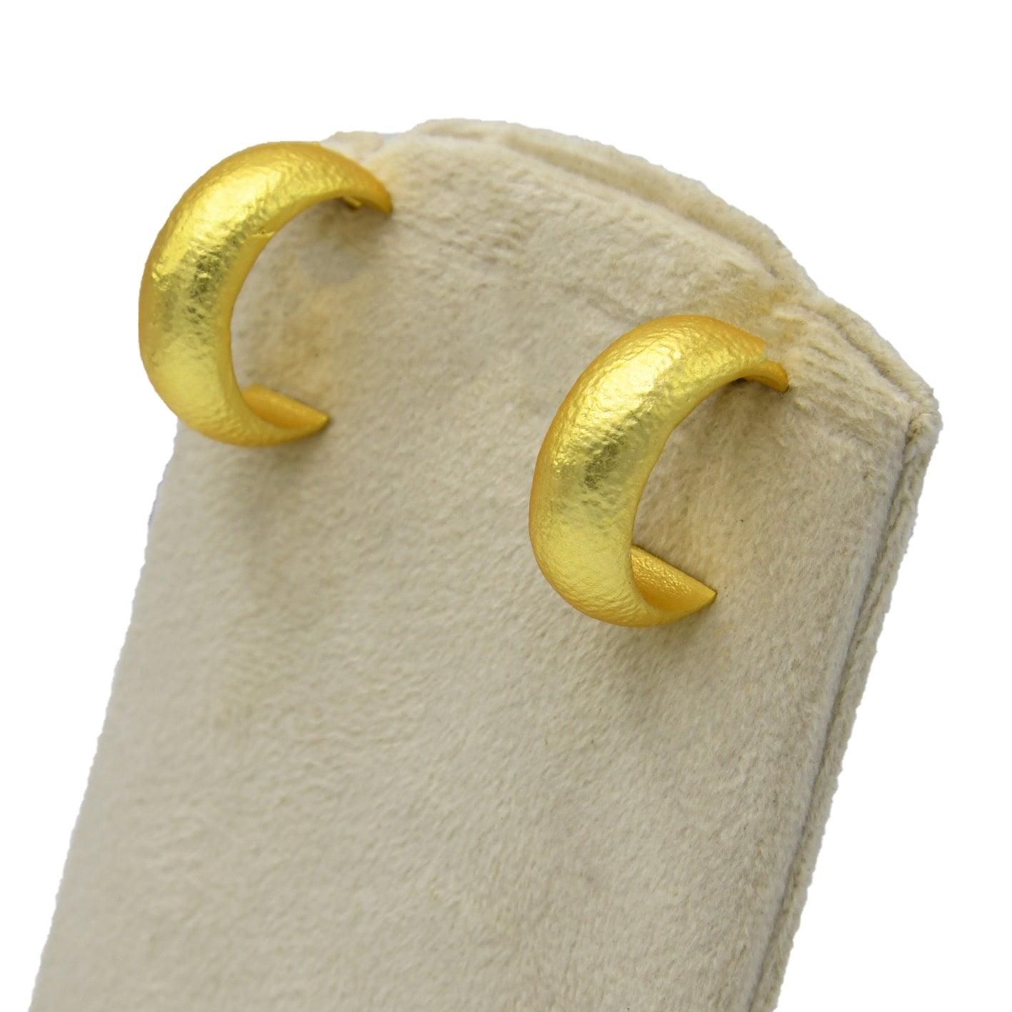 Texture Sandy Hoop Earring