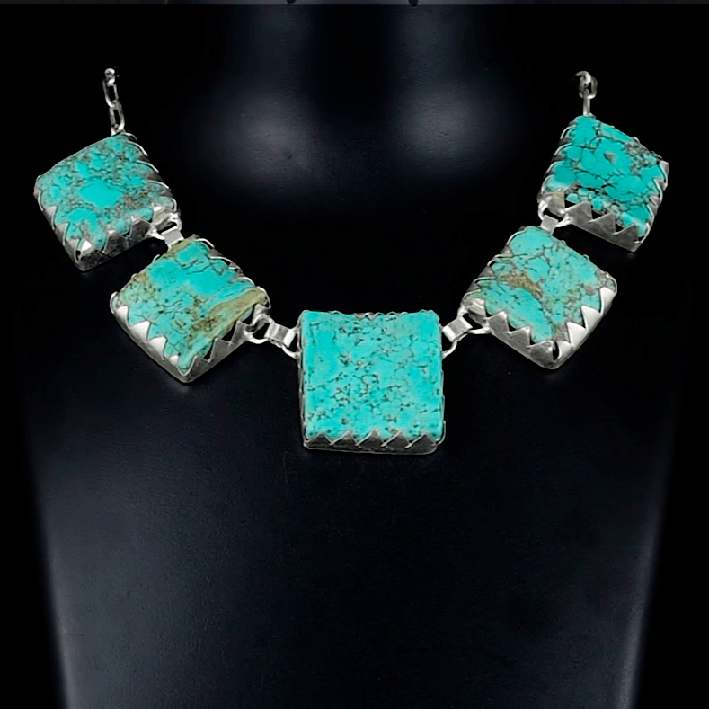 Turquoise Gemstone Handmade Necklace