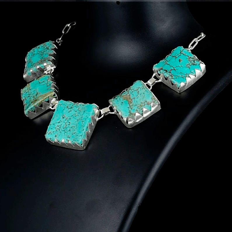 Turquoise Gemstone Handmade Necklace